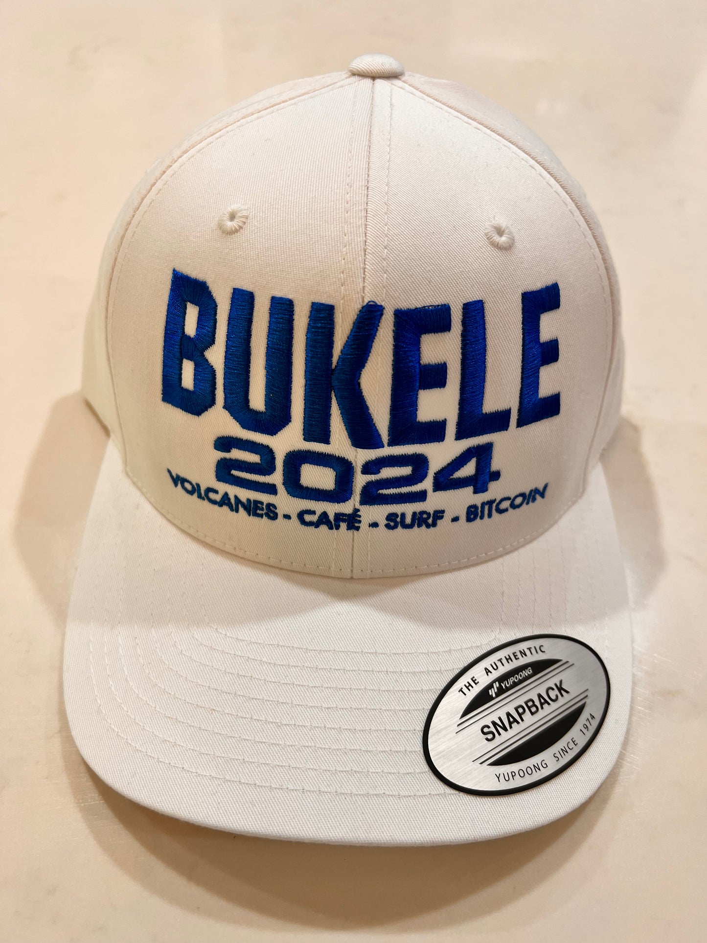 President Bukele's White Cap